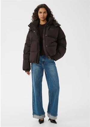 Roa short puffer jakke Ganache Gestuz 